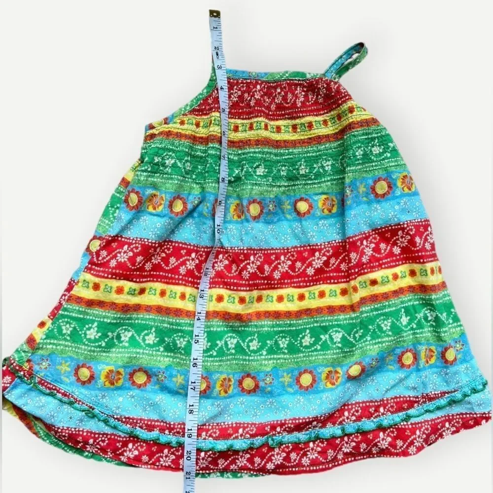 The Children’s Place Girls Kids Sleeveless Lined Colorful Tank Dress. 3. 3T.
